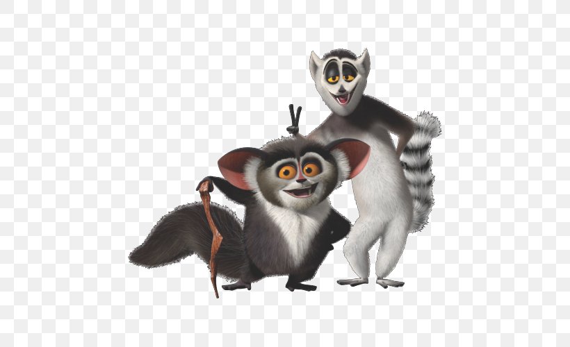 Ring-tailed Lemur Julien Madagascar Film, PNG, 500x500px, Lemur, All Hail King Julien, Animation, Beak, Cinema Download Free