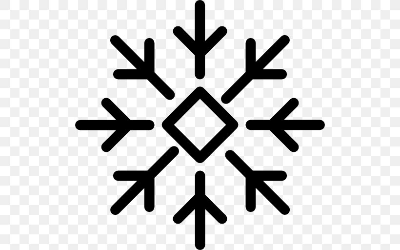 Clip Art, PNG, 512x512px, Symbol, Area, Black And White, Royaltyfree, Snowflake Download Free