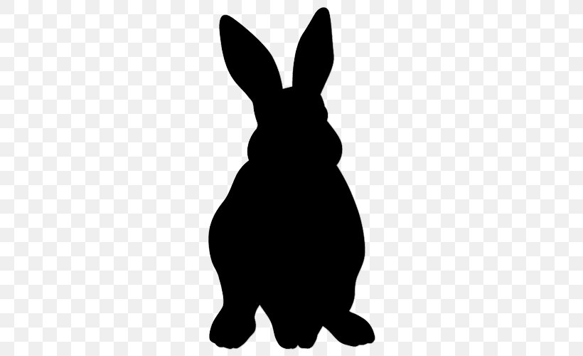 Domestic Rabbit Chopsticks Hare Spoon, PNG, 500x500px, Domestic Rabbit, Black, Black And White, Canidae, Chopsticks Download Free
