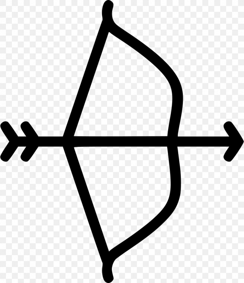 Archery Bow And Arrow, PNG, 842x980px, Archery, Area, Black And White, Bow And Arrow, Composite Bow Download Free