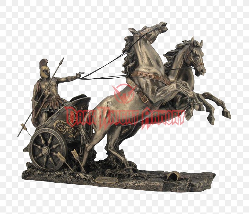 Achilles Ajax The Great Iliad Trojan War Chariot, PNG, 705x705px, Achilles, Ajax The Great, Bronze, Bronze Sculpture, Chariot Download Free