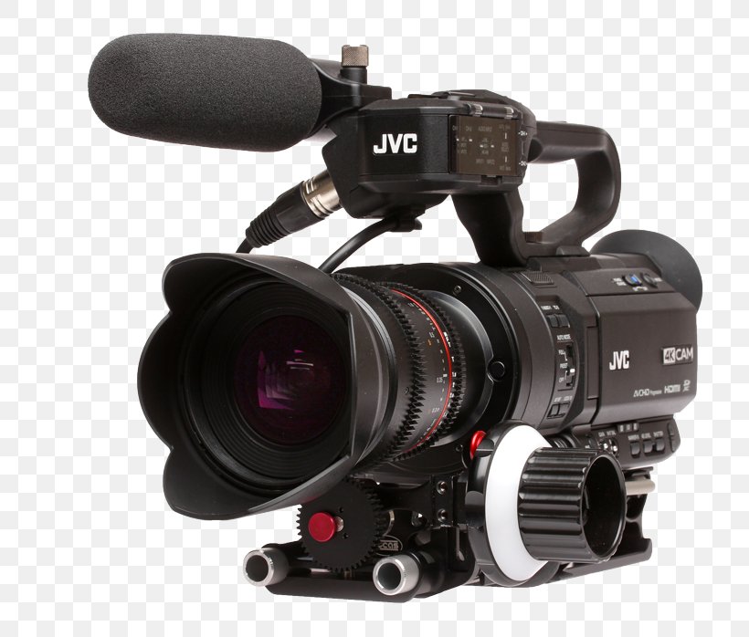 Digital SLR Video Cameras Camera Lens Eyepowered Media JVC 4KCAM GY-LS300CHU, PNG, 800x698px, 4k Resolution, Digital Slr, Camera, Camera Accessory, Camera Lens Download Free