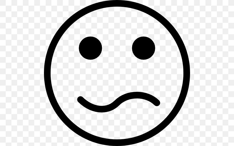 Emoticon Smiley Emotion Feeling, PNG, 512x512px, Emoticon, Black And White, Emoji, Emotion, Emotional Expression Download Free