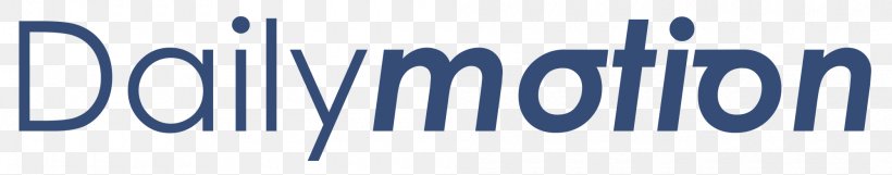 Logo YouTube Dailymotion, PNG, 2000x394px, Logo, Blue, Brand, Dailymotion, English Language Download Free