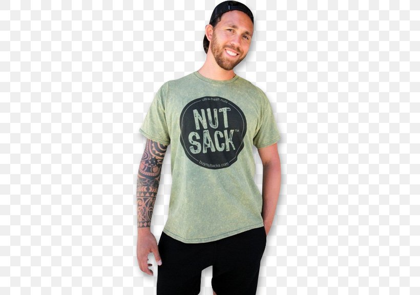 Long-sleeved T-shirt Long-sleeved T-shirt Nutsack Foods Shoulder, PNG, 576x576px, Tshirt, Clothing, Cotton, Cup, Food Download Free