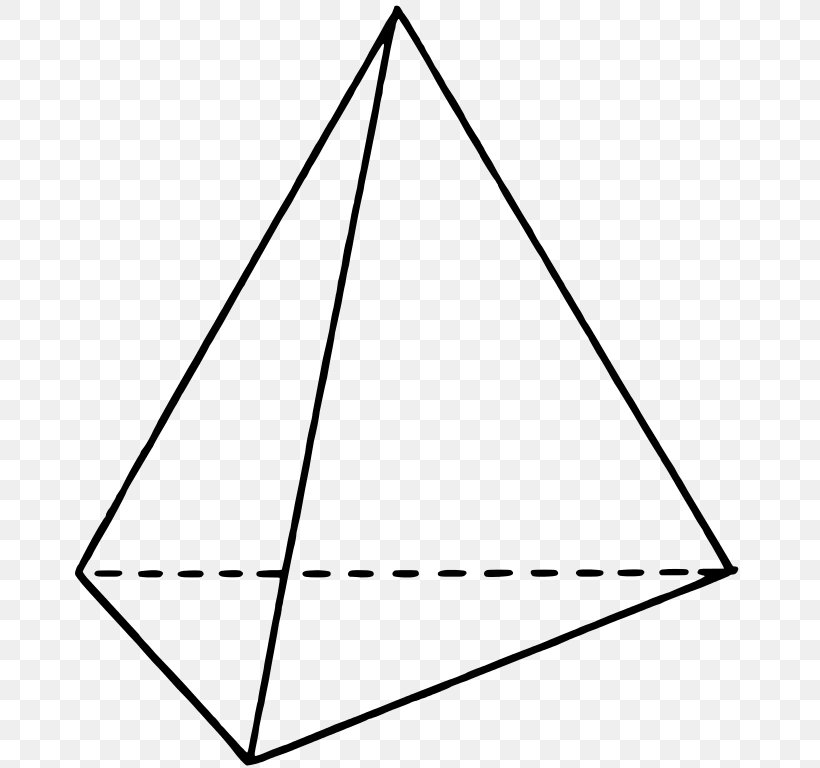 Tetrahedron Shape Tetrahedral Molecular Geometry Triangle, PNG, 671x768px, Tetrahedron, Area, Black And White, Chemical Bond, Chemistry Download Free