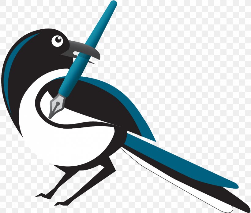 Writing Magpie Bird Email Clip Art, PNG, 1270x1080px, Writing, Artwork, Beak, Bird, Consultant Download Free
