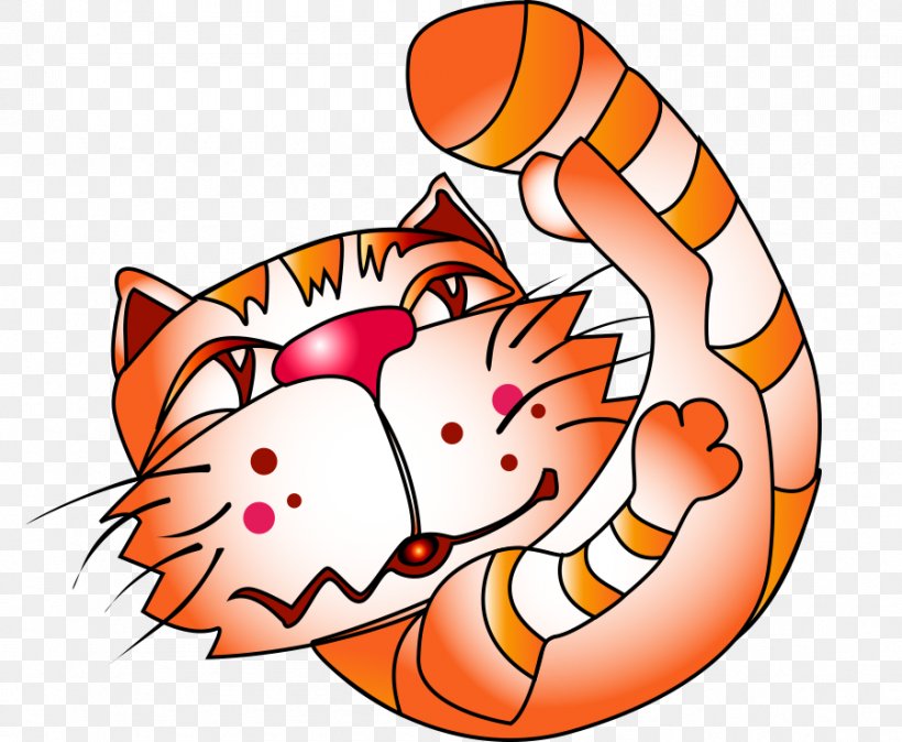 Cat Tiger Crab Clip Art, PNG, 899x740px, Cat, Animal, Art, Ball, Cartoon Download Free