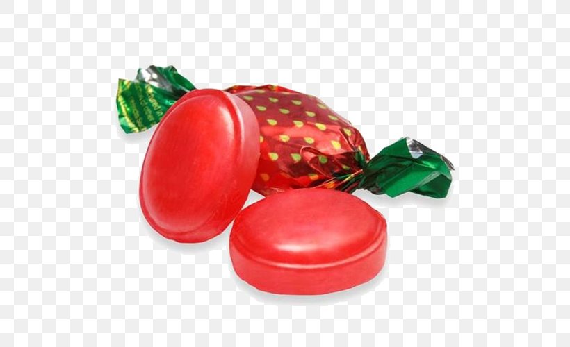 Bonbon Hard Candy Gelatin Dessert Strawberry, PNG, 500x500px, Bonbon, Candy, Candy Apple, Candy Making, Christmas Ornament Download Free