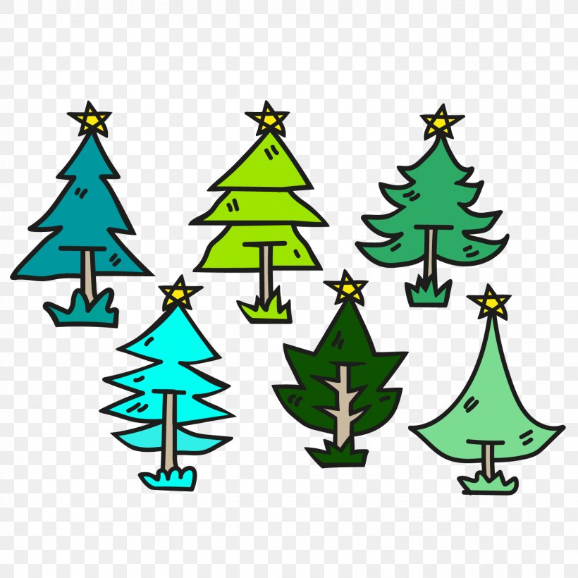 Christmas Tree Pine Clip Art, PNG, 1667x1667px, Christmas Tree, Artwork, Christmas, Christmas Decoration, Christmas Ornament Download Free