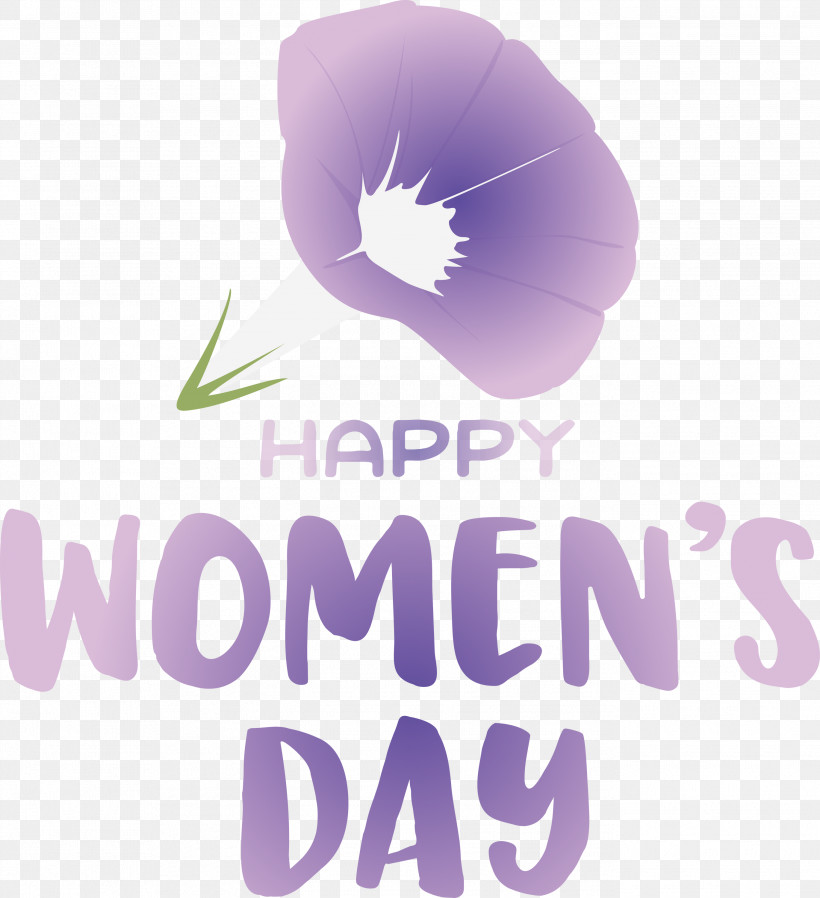 Happy Women’s Day Women’s Day, PNG, 2738x3000px, Flower, Biology, Lavender, Logo, Meter Download Free