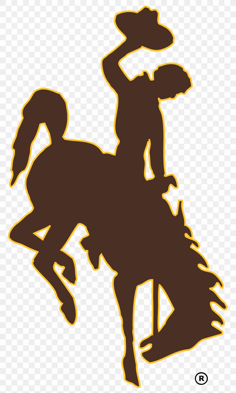 Wyoming Cowboys Football Wyoming Cowgirls Women's Basketball Wyoming Cowboys Baseball University Of Northern Colorado, PNG, 2000x3333px, Wyoming Cowboys Football, Black And White, Carnivoran, College, Cowboy Download Free