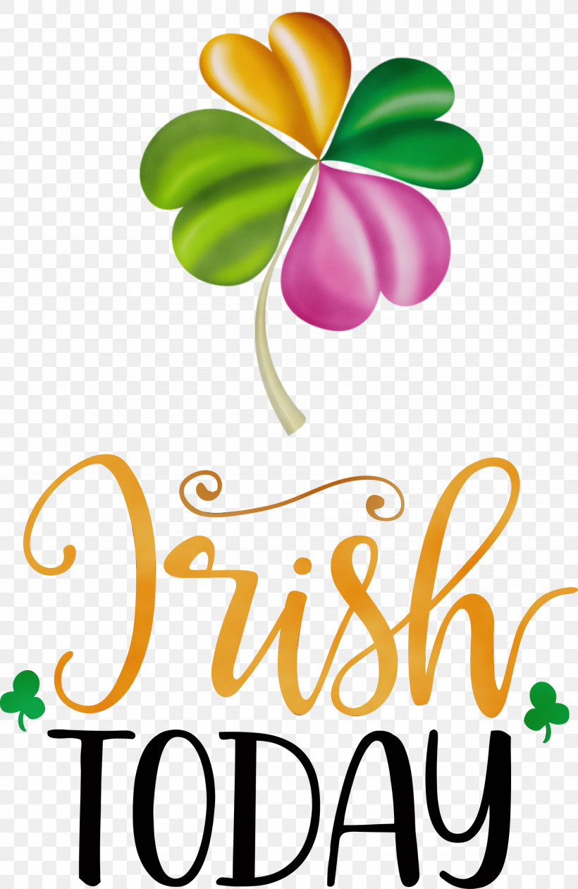 Flower Logo Petal Leaf Fruit, PNG, 1951x3000px, St Patricks Day, Flower, Fruit, Leaf, Line Download Free