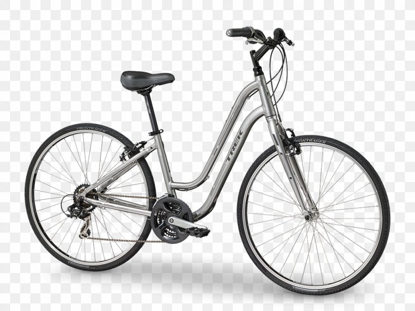 Hybrid Bicycle Electric Bicycle Trek Bicycle Corporation Cyclo-cross Bicycle, PNG, 1024x768px, Bicycle, Bicycle Accessory, Bicycle Drivetrain Part, Bicycle Frame, Bicycle Frames Download Free