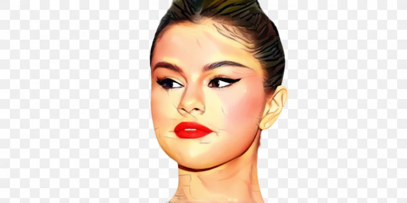 Lips Cartoon, PNG, 1414x707px, Selena Gomez, American Singer, Beauty, Black Hair, Cheek Download Free