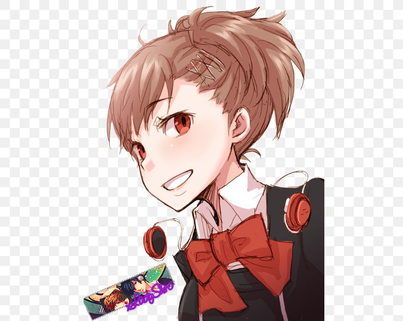 Makoto Yūki Shin Megami Tensei: Persona 3 Akihiko Sanada Rendering, PNG, 500x652px, Watercolor, Cartoon, Flower, Frame, Heart Download Free