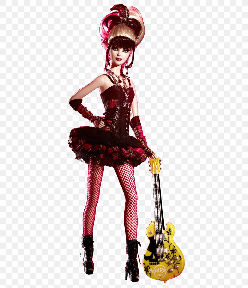 Barbie Doll Collecting Hard Rock Cafe Punk Rock, PNG, 640x950px, Barbie, Collecting, Collector, Costume, Doll Download Free