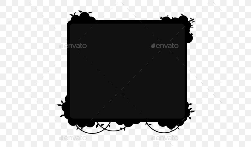 Picture Frames White Line Pattern, PNG, 640x480px, Picture Frames, Black, Black And White, Black M, Brand Download Free