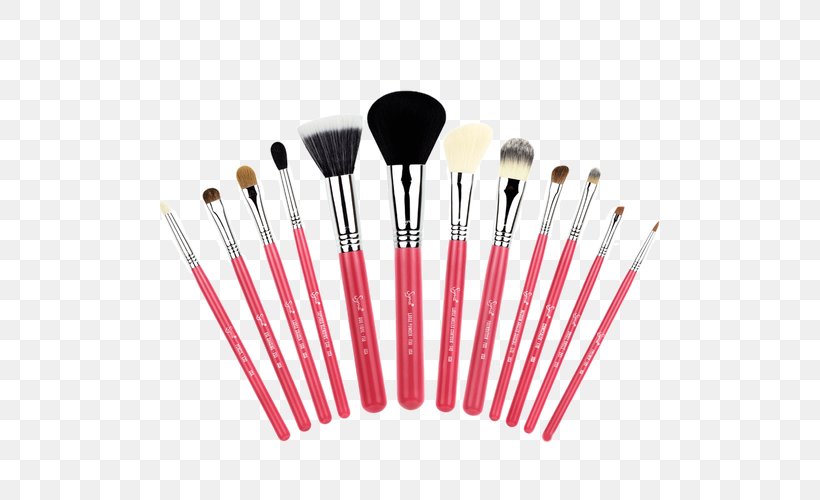 Sigma Essential Brush Kit Make-Up Brushes Cosmetics Sephora Rouge, PNG, 500x500px, Makeup Brushes, Brush, Cosmetics, Hardware, Rouge Download Free