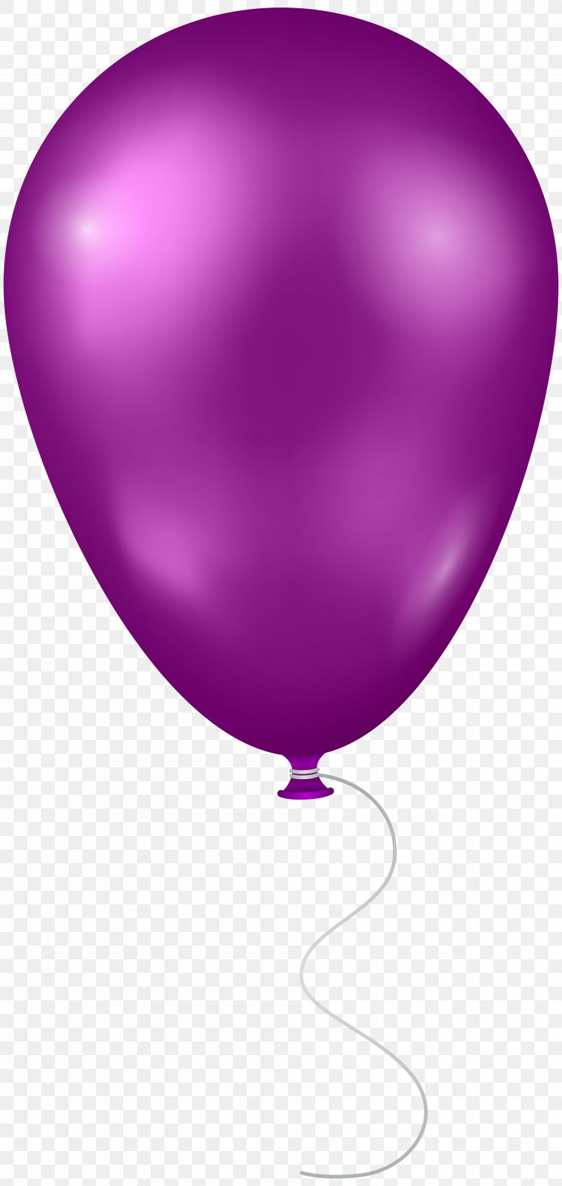 Balloon Heart, PNG, 3789x8000px, Purple, Balloon, Heart, Lavender, Lilac Download Free
