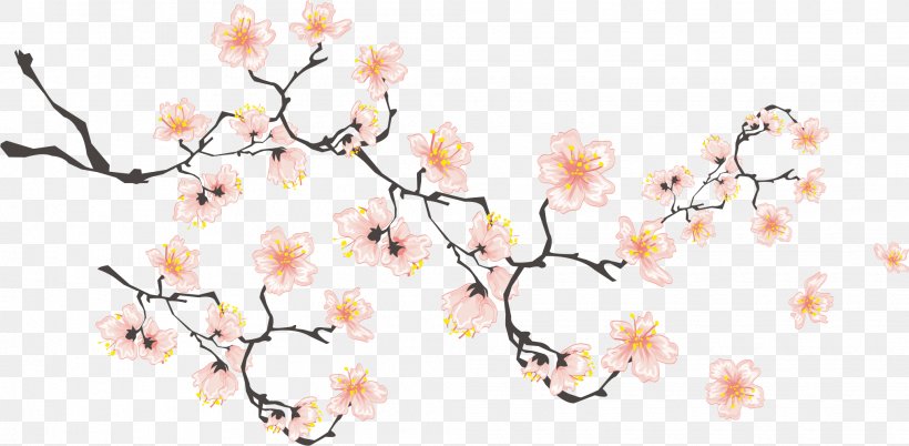 Cherry Blossom If(we) Download Icon, PNG, 2030x996px, Cherry Blossom, Blossom, Branch, Cherry, Floral Design Download Free