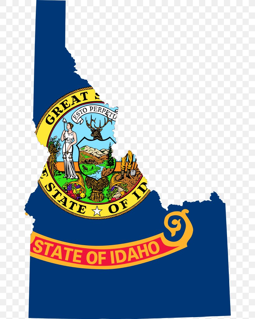 Flag Of Idaho U.S. State Indiana, PNG, 664x1024px, Idaho, Area, Flag, Flag Of Idaho, Flag Of The United States Download Free