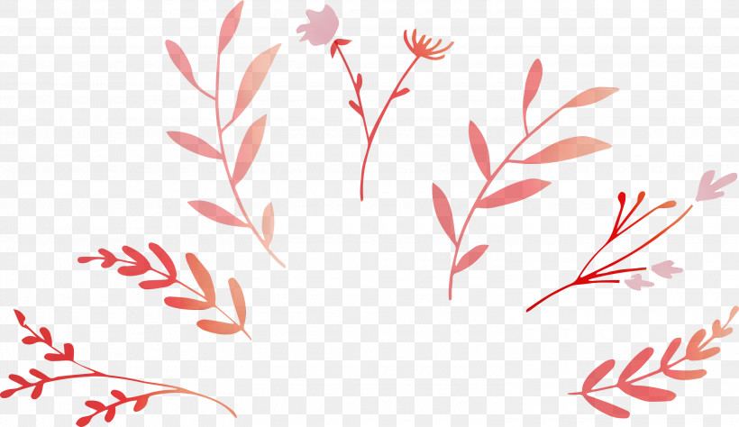 Floral Design, PNG, 3000x1737px, Leaf Branch, Computer, Floral Design, Leaf, Line Download Free