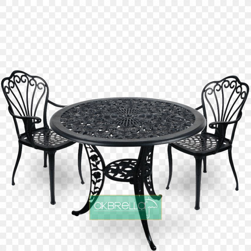 Table Chair Garden Furniture Bench, PNG, 1000x1000px, Table, Aluminium, Bench, Cast Iron, Casting Download Free