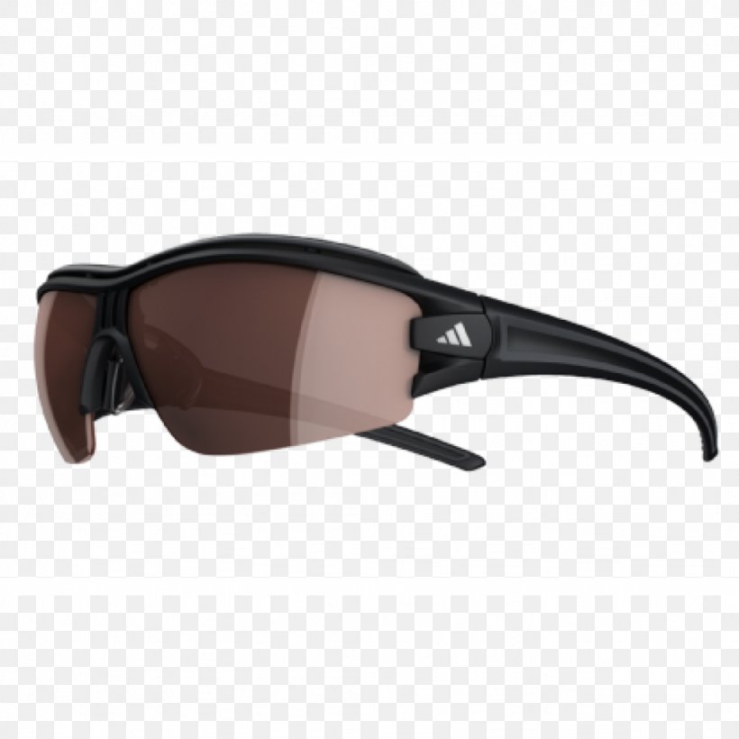 Adidas Evil Eye Halfrim Pro Sunglasses Adidas Originals, PNG, 1024x1024px, Adidas, Adidas Originals, Black, Brown, Clothing Accessories Download Free