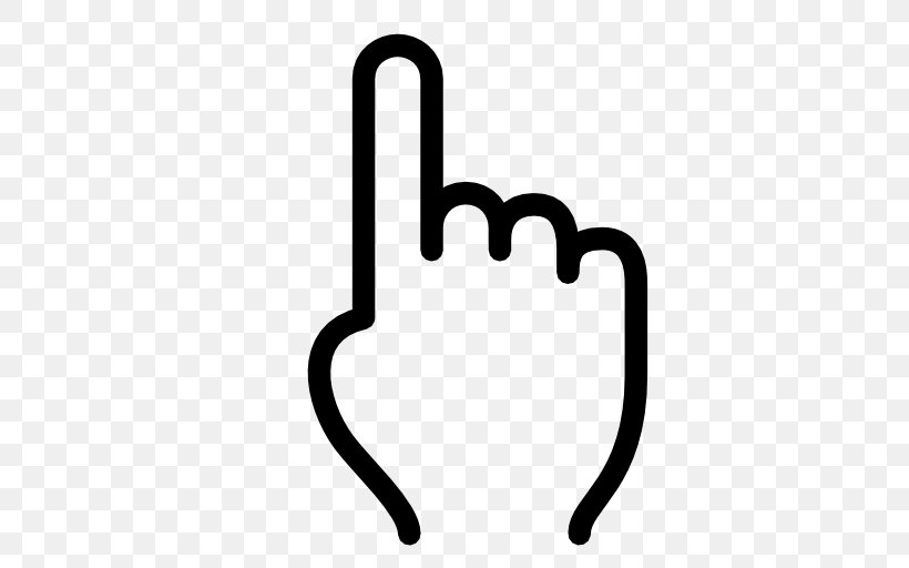 Index Finger Hand Pointer, PNG, 512x512px, Finger, Black And White, Cursor, Finger Snapping, Gesture Download Free