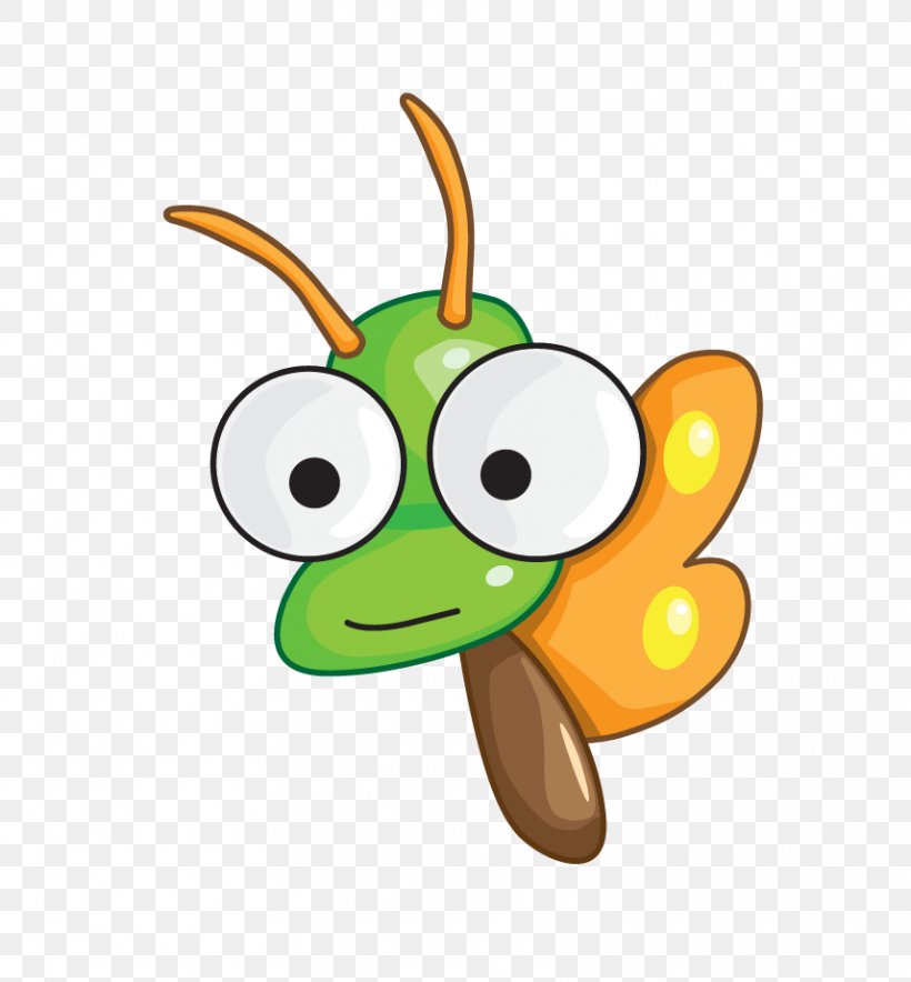Insect Butterfly Cartoon Clip Art, PNG, 857x924px, Insect, Animation, Beak, Butterfly, Cartoon Download Free