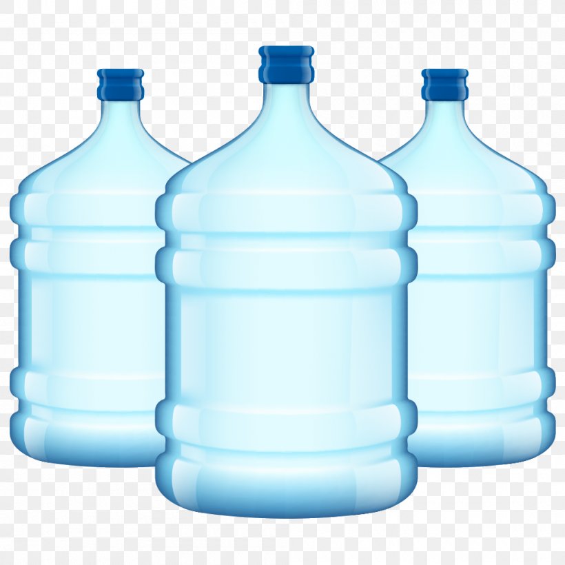 Plastic Bottle Drinking Water Bottled Water, PNG, 1000x1000px, Bottle, Bottled Water, Cylinder, Distilled Water, Drinking Water Download Free