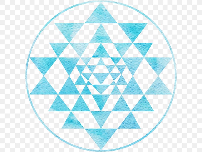 Sri Yantra Sacred Geometry, PNG, 616x616px, Yantra, Alchemical Symbol, Aqua, Area, Blue Download Free