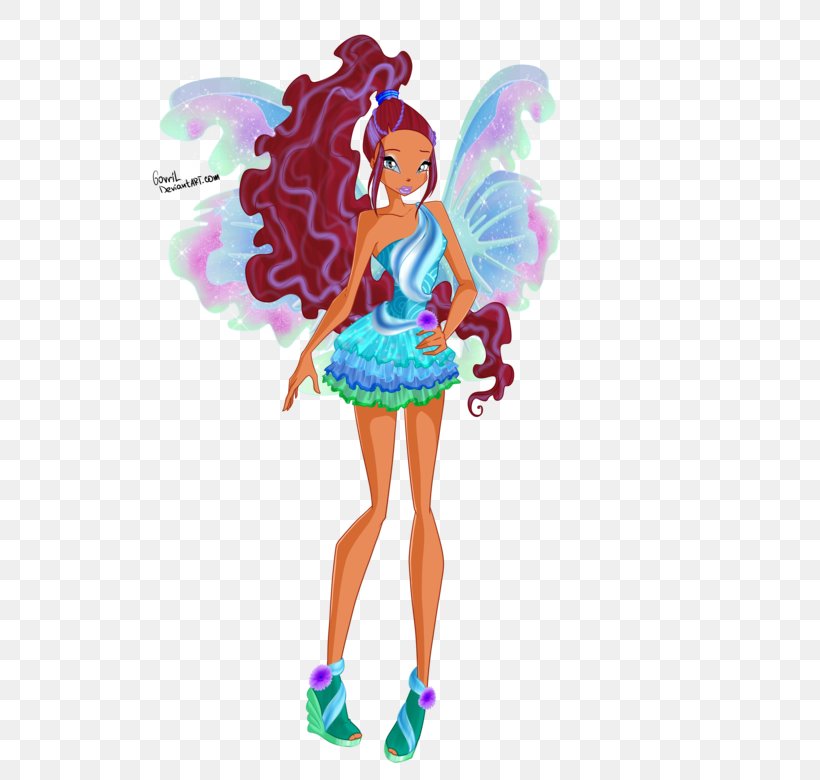 Aisha Bloom Musa Tecna Fairy, PNG, 600x780px, Aisha, Alfea, Barbie, Bloom, Doll Download Free