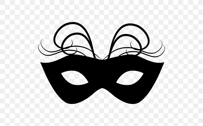 Blacks And Whites' Carnival Mask Computer Icons Clip Art, PNG, 512x512px, Carnival, Black, Black And White, Blacks And Whites Carnival, Costume Download Free