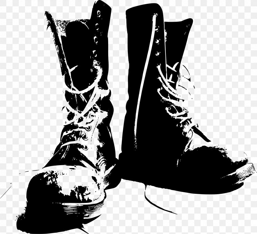 Combat Boot Military Clip Art, PNG, 2400x2183px, Combat Boot, Black, Black And White, Boot, Clothing Download Free