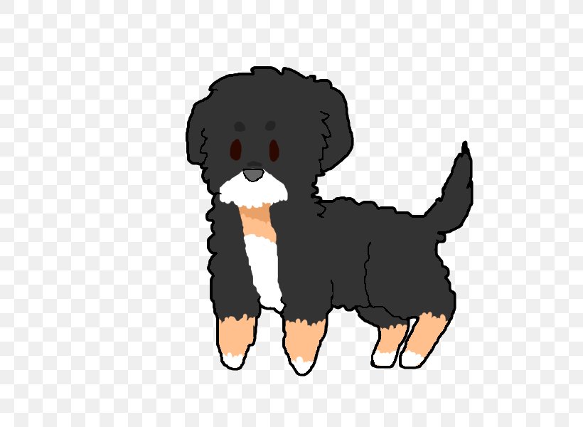 Dog Breed Puppy Bernedoodle Drawing Whiskers, PNG, 800x600px, Dog Breed, Art, Bernedoodle, Black, Breed Download Free