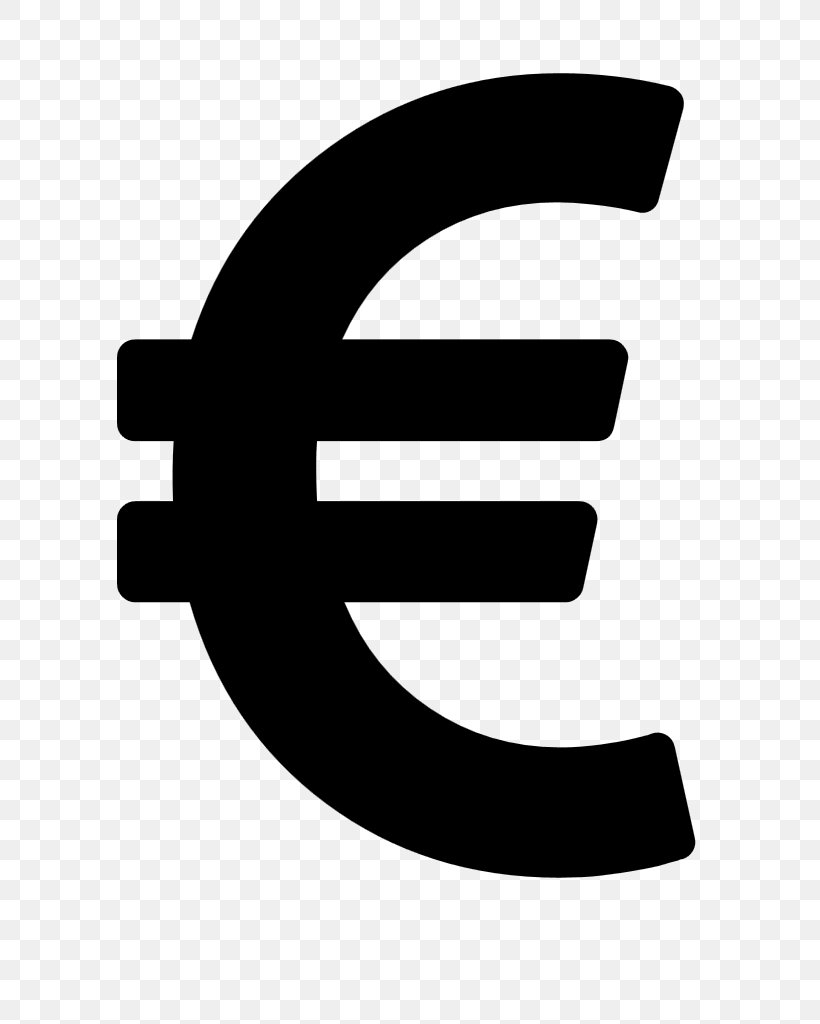 Euro Sign Font Awesome Currency Symbol, PNG, 585x1024px, Euro Sign, Black, Black And White, Currency, Currency Symbol Download Free