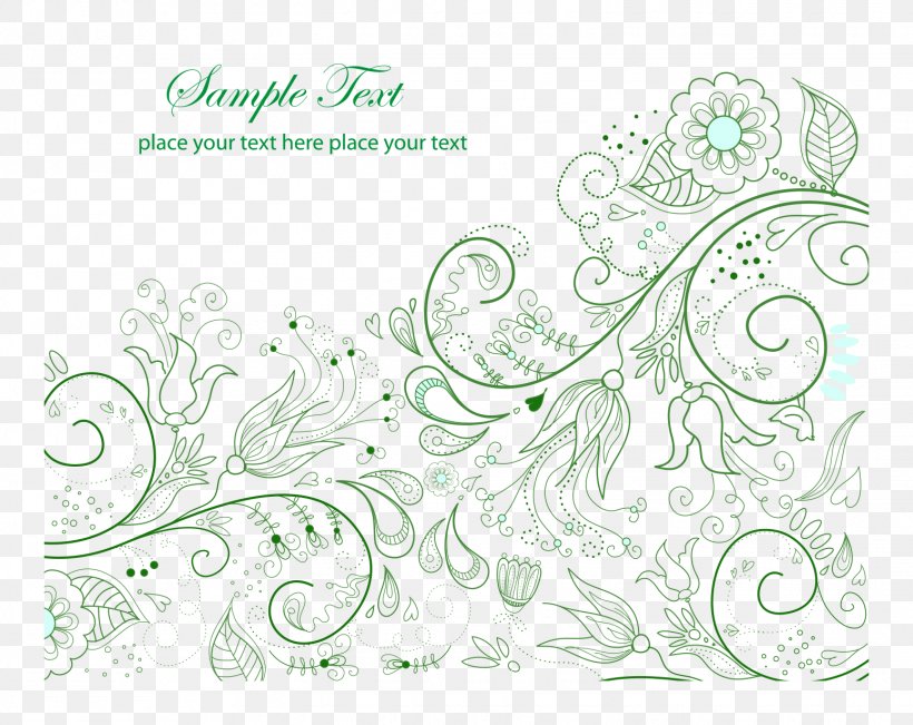 Green, PNG, 1550x1232px, Green, Area, Coreldraw, Floral Design, Flower Download Free