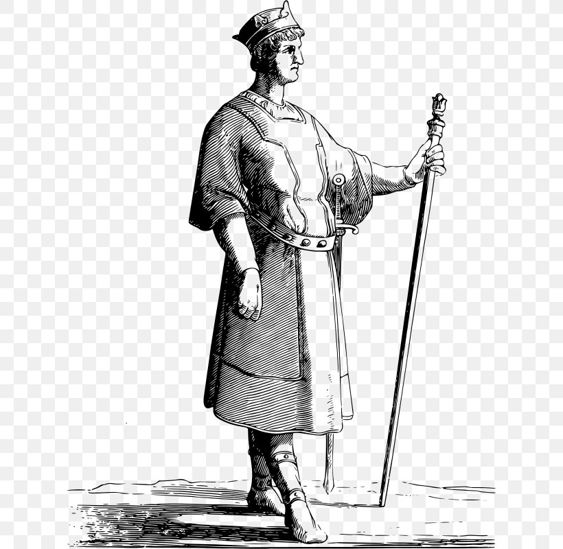 Holy Roman Empire Middle Ages Holy Roman Emperor, PNG, 625x800px, Holy Roman Empire, Alamy, Black And White, Clothing, Cold Weapon Download Free