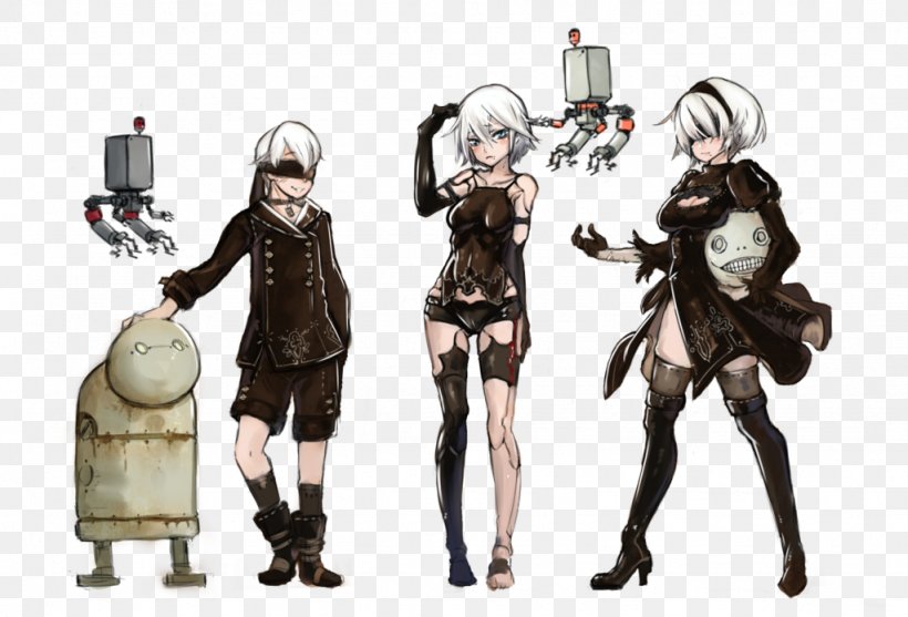 Nier Automata Video Game Ark Survival Evolved Gameplay Png 1024x696px Watercolor Cartoon Flower Frame Heart Download