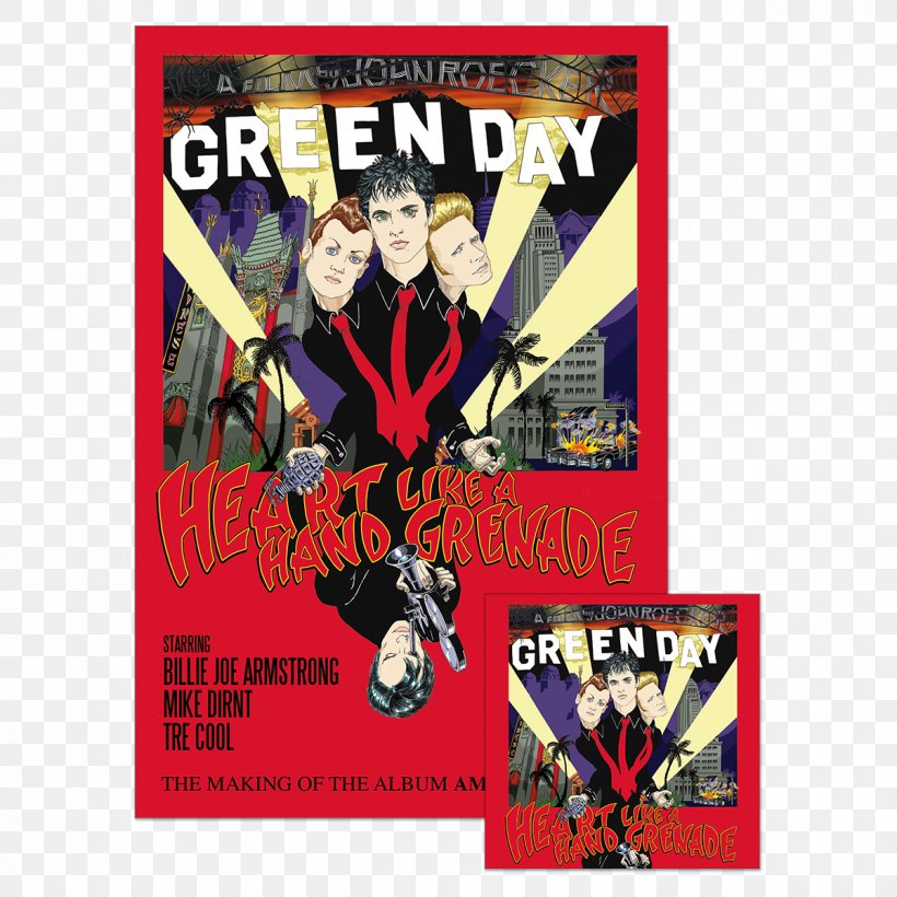 Green Day Documentary Film American Idiot Album, PNG, 1200x1200px, Watercolor, Cartoon, Flower, Frame, Heart Download Free
