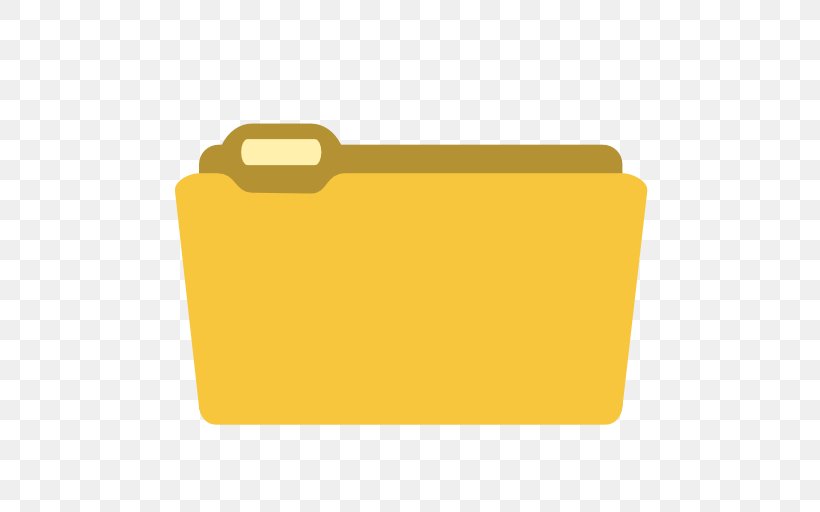 Angle Material Yellow, PNG, 512x512px, Directory, Directory Structure, Icon Design, Material, Rectangle Download Free