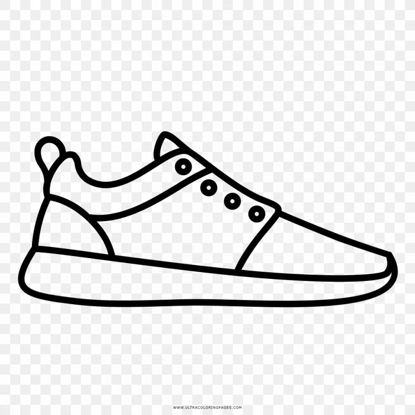 Drawing Sneakers Shoe Coloring Book Sport, PNG, 1000x1000px, Drawing, Area, Art, Artwork, Athletic Shoe Download Free