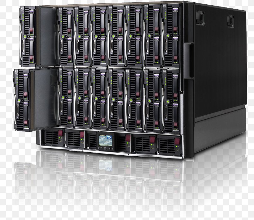 Hewlett-Packard HP BladeSystem ProLiant Blade Server Computer Servers, PNG, 782x708px, 19inch Rack, Hewlettpackard, Blade Server, Computer, Computer Case Download Free