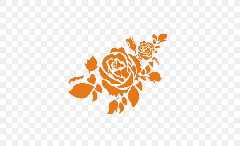 Adobe Illustrator Euclidean Vector Clip Art, PNG, 500x500px, 3d Computer Graphics, Diatom, Beach Rose, Flower, Orange Download Free