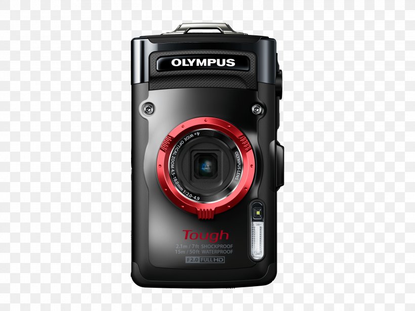 Digital SLR Olympus Tough TG-5 Camera Lens Point-and-shoot Camera, PNG, 3000x2250px, 12 Mp, Digital Slr, Active Pixel Sensor, Camera, Camera Accessory Download Free