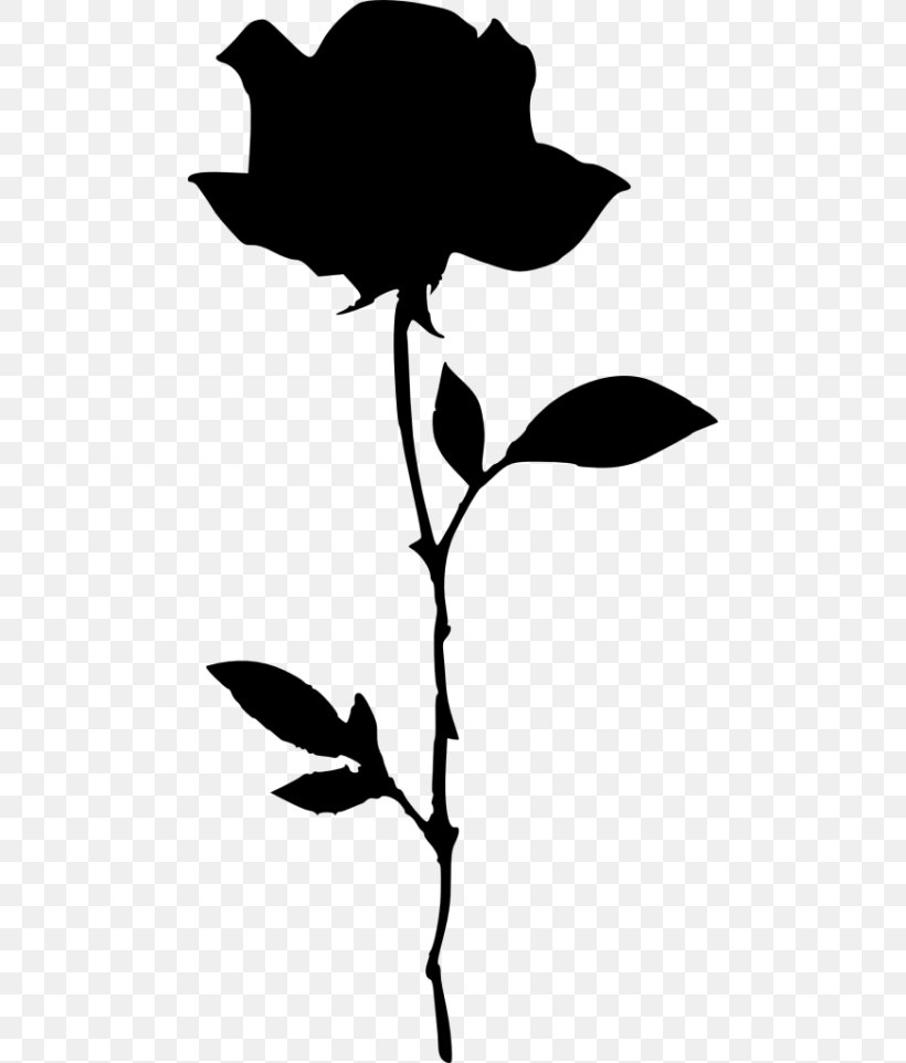 Drawing Rose Clip Art, PNG, 480x962px, Drawing, Artwork, Black And White, Black Rose, Branch Download Free