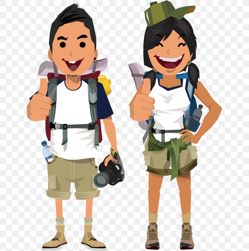 Cartoon Adventure Tourism Illustration, PNG, 644x827px, Cartoon ...