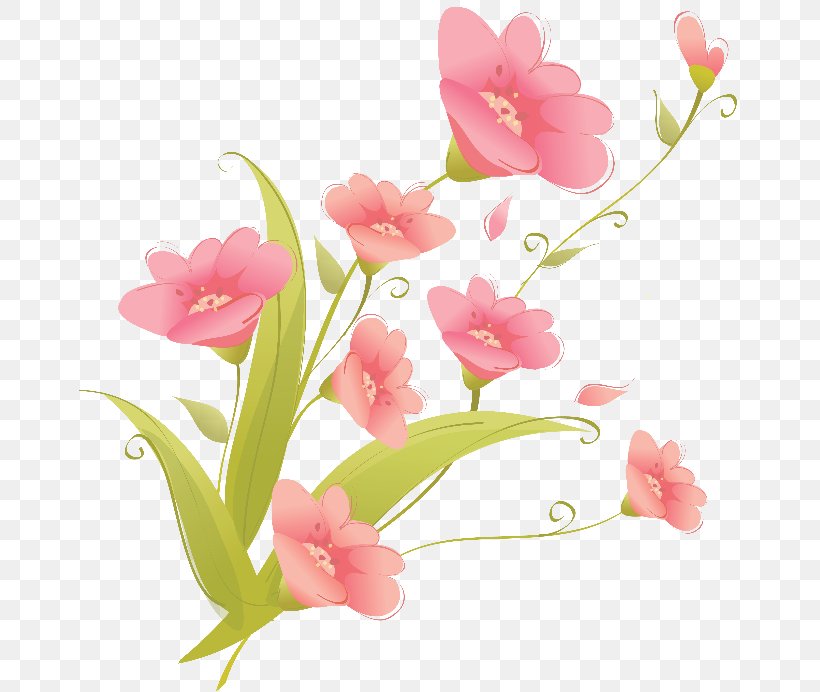 Flower Bouquet Scrapbooking Clip Art, PNG, 661x692px, Flower, Blossom, Branch, Cherry Blossom, Cut Flowers Download Free